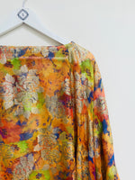 Orange and gold kaftan