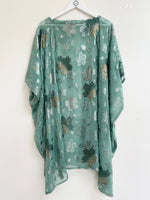 Mint green kaftan